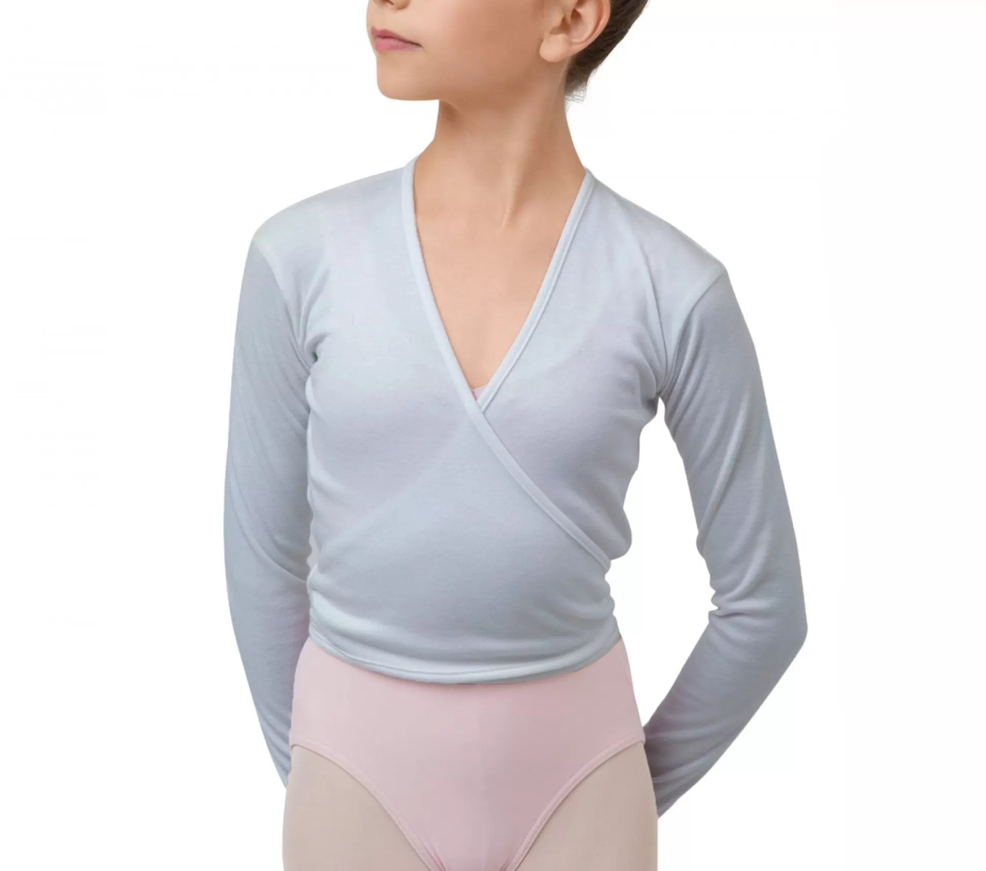 Repetto Warm-up>Wrap-over Pearlgrey