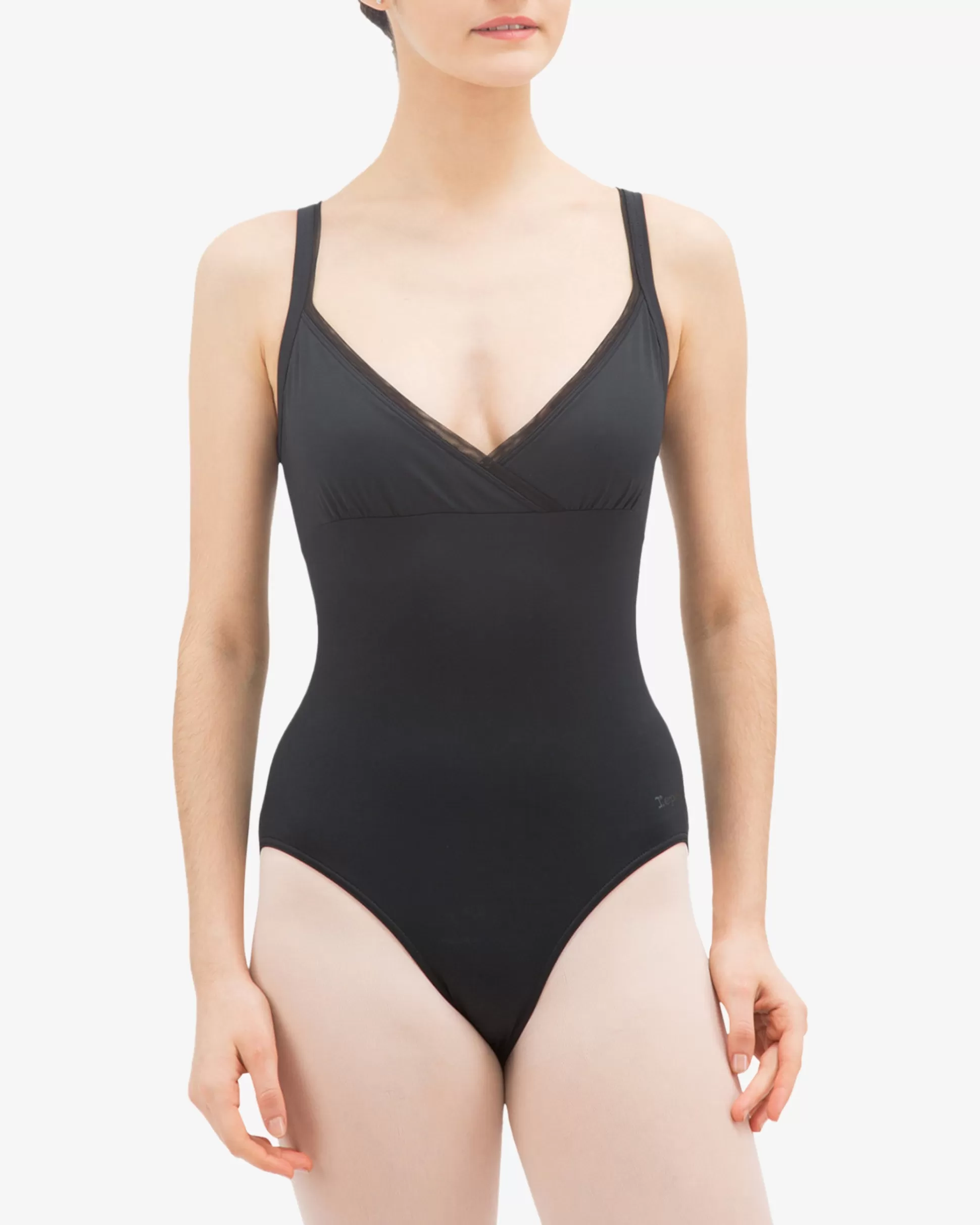 Repetto Leotards & Tunics>Wrap-over leotard