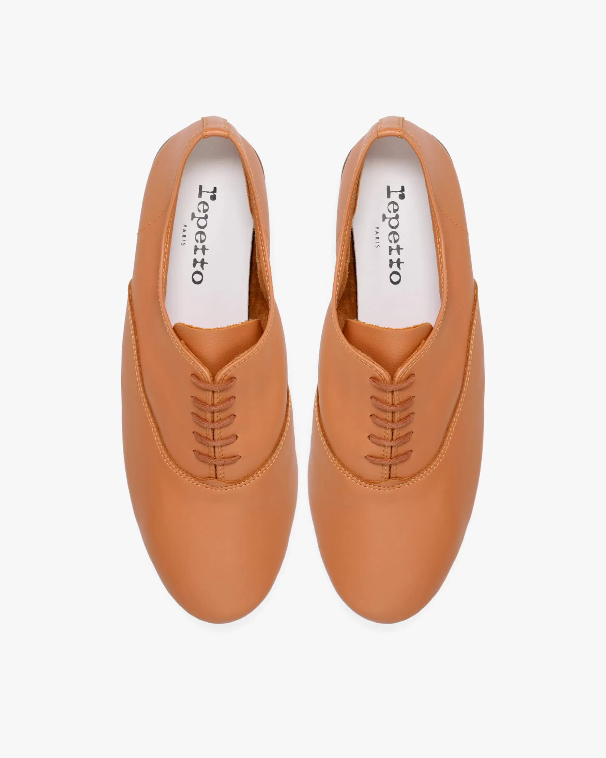 Repetto Loafers & Oxford Shoes>Zizi oxford shoes Cinnamon