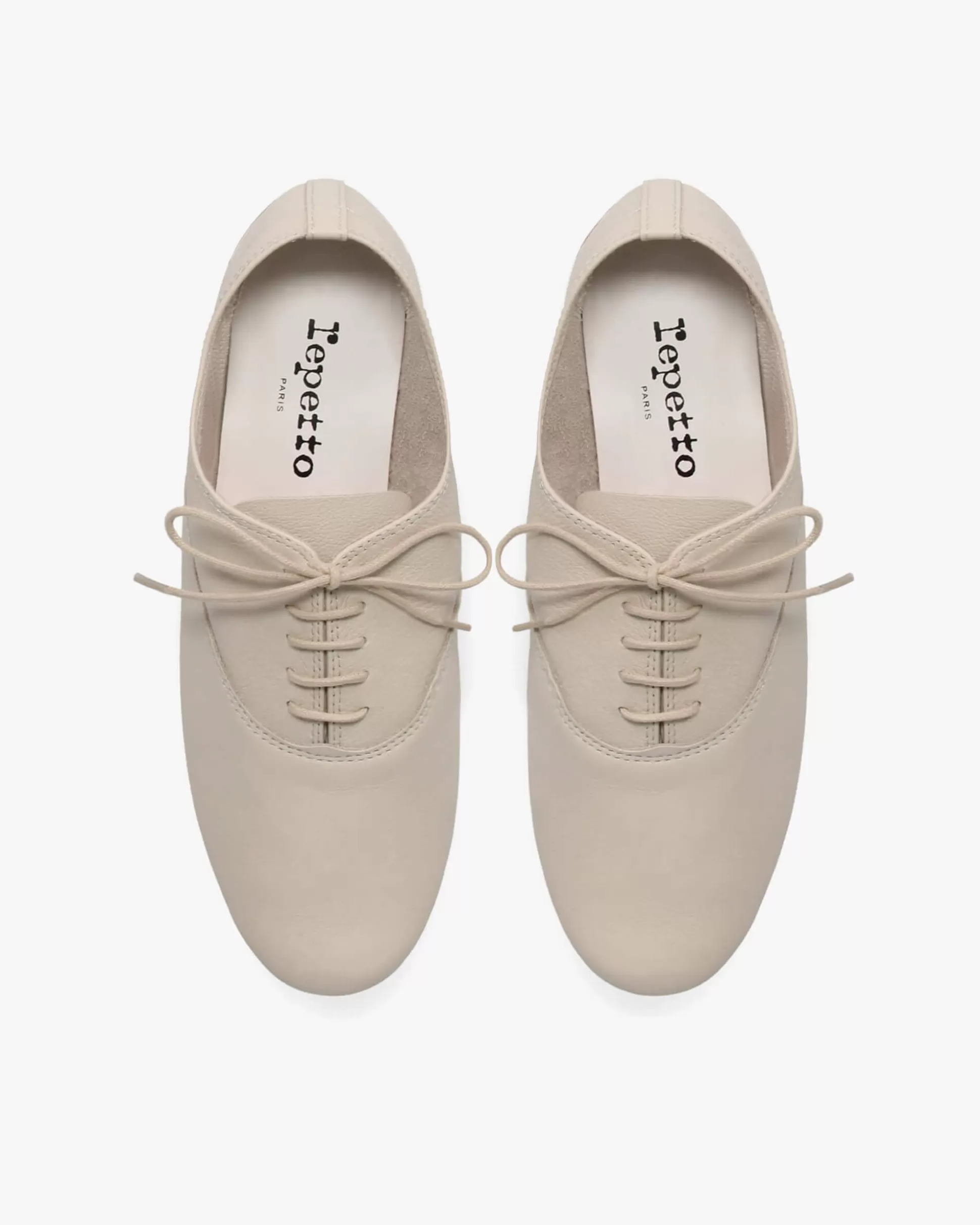 Repetto Loafers & Oxford Shoes>Zizi oxford shoes Swanbeige