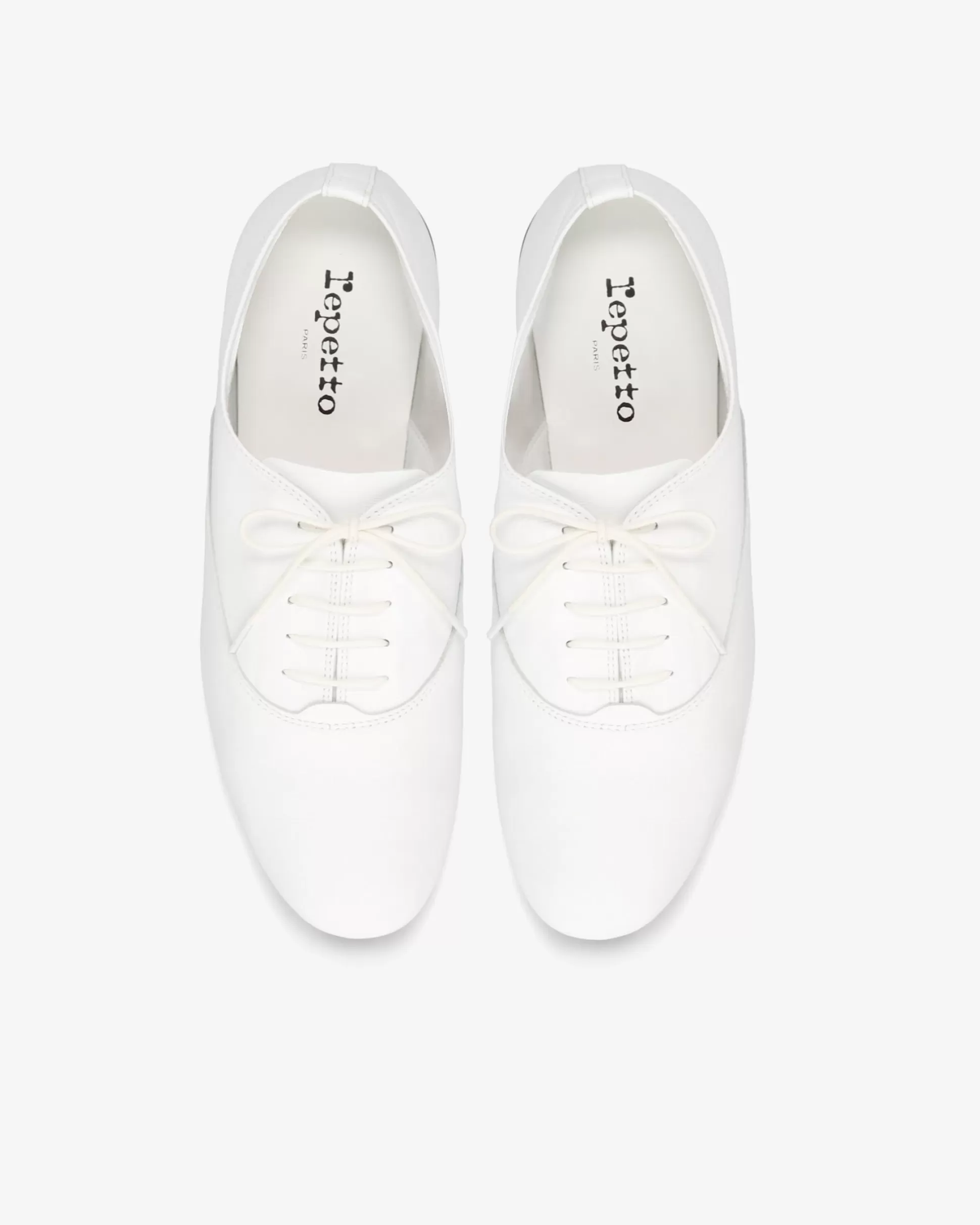 Repetto Men>Zizi oxford shoes - Man White